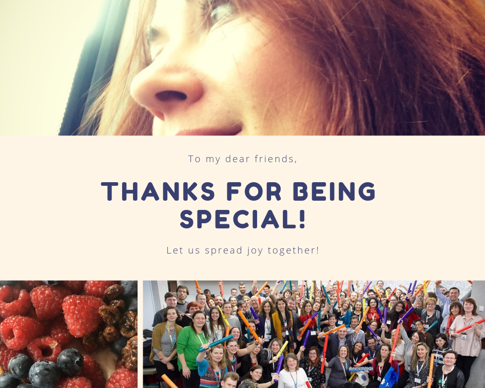 Let us spread joy together!